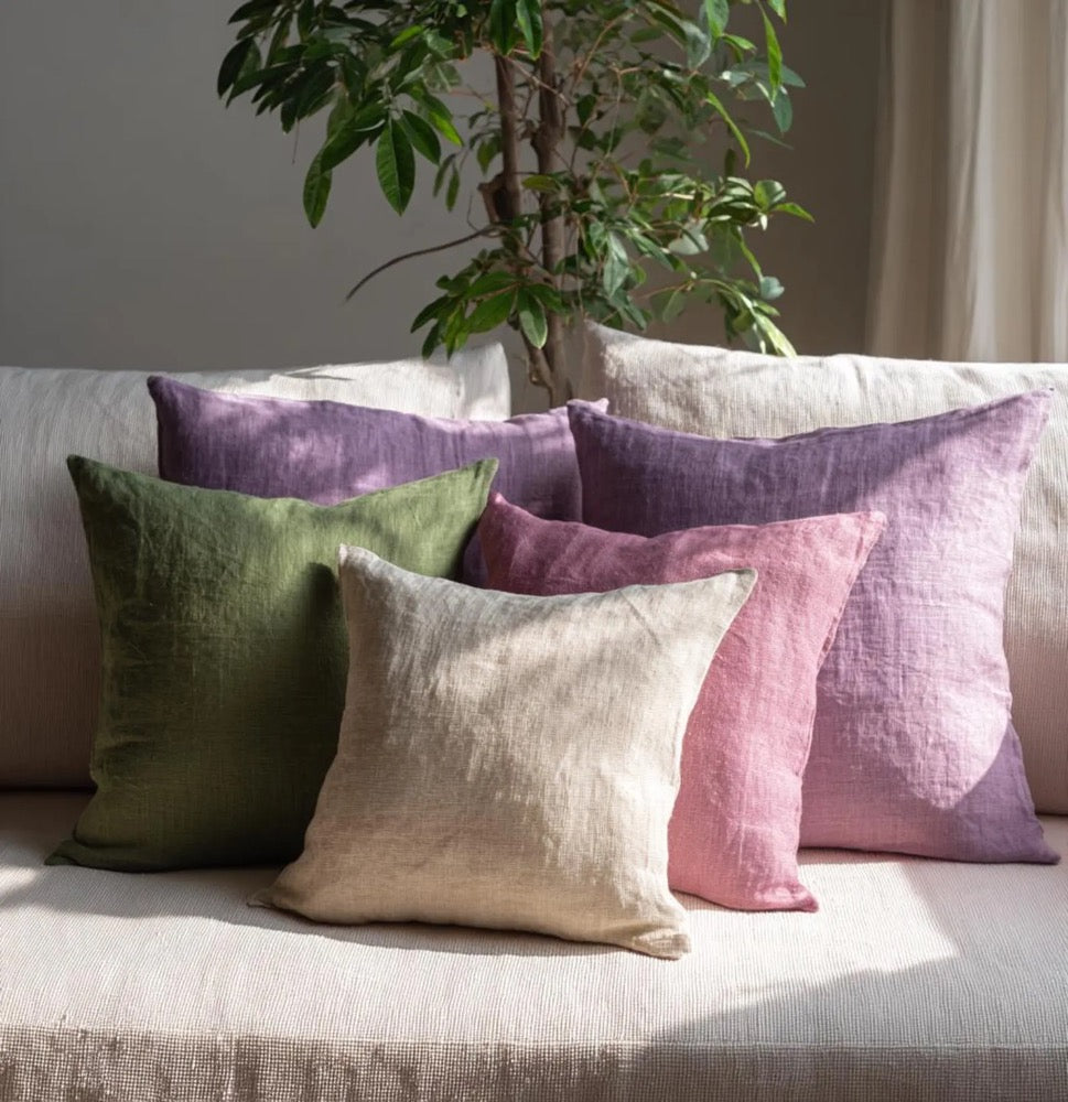 Soft Envelope Closure Pillowcase- Linen Bumper Cover- Montessori Queen Bed Bumper Pillowcover-Linen Cushion Cover -Bedding Pillowcase